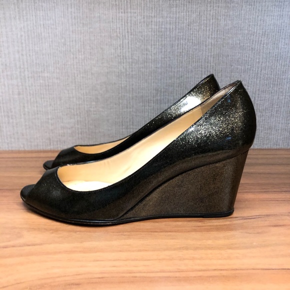 Christian Louboutin Bronze Wedge - Picture 5 of 7